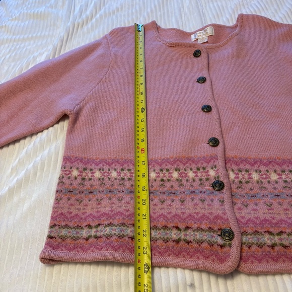 Vintage Tally Ho Cardigan 100% BOILED WOOL Size XL - Picture 7 of 8